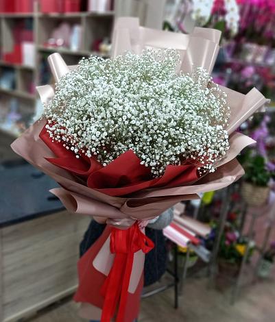 Букет цветов из: Гипсофила в Неверкино