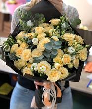 Букет цветов из:  Розы и Лизиантусы #REPLACE_PRED# Неверкино